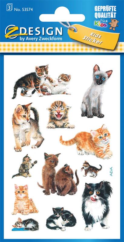 Cats Paper Stickers